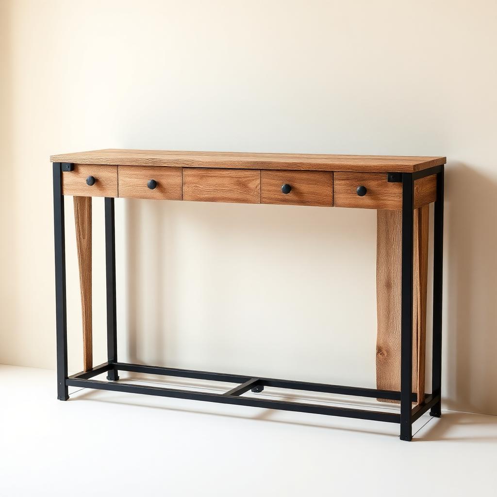 Reclaimed Timber Console